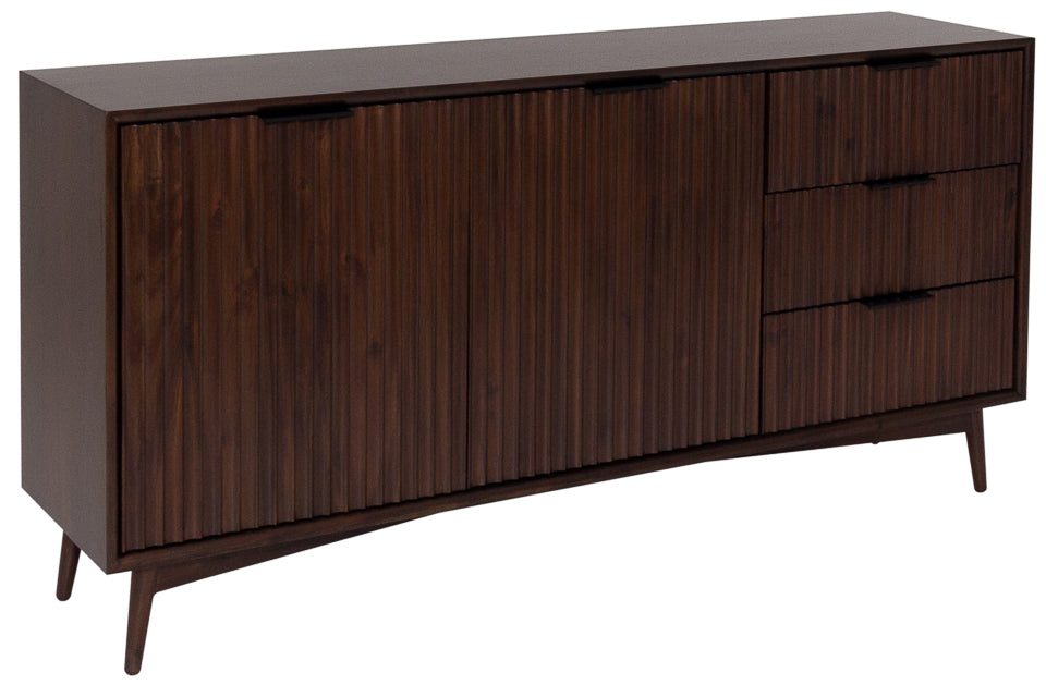 Mid century online modern walnut sideboard