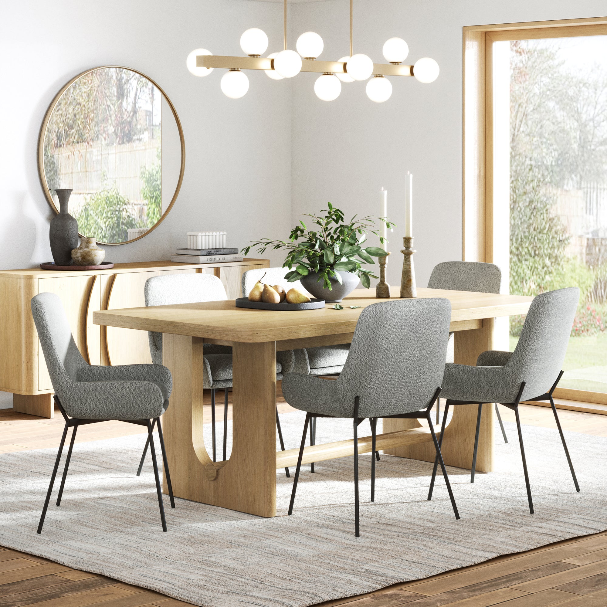 Ailbhe - Oak Extension Dining Table 190-236 Cm