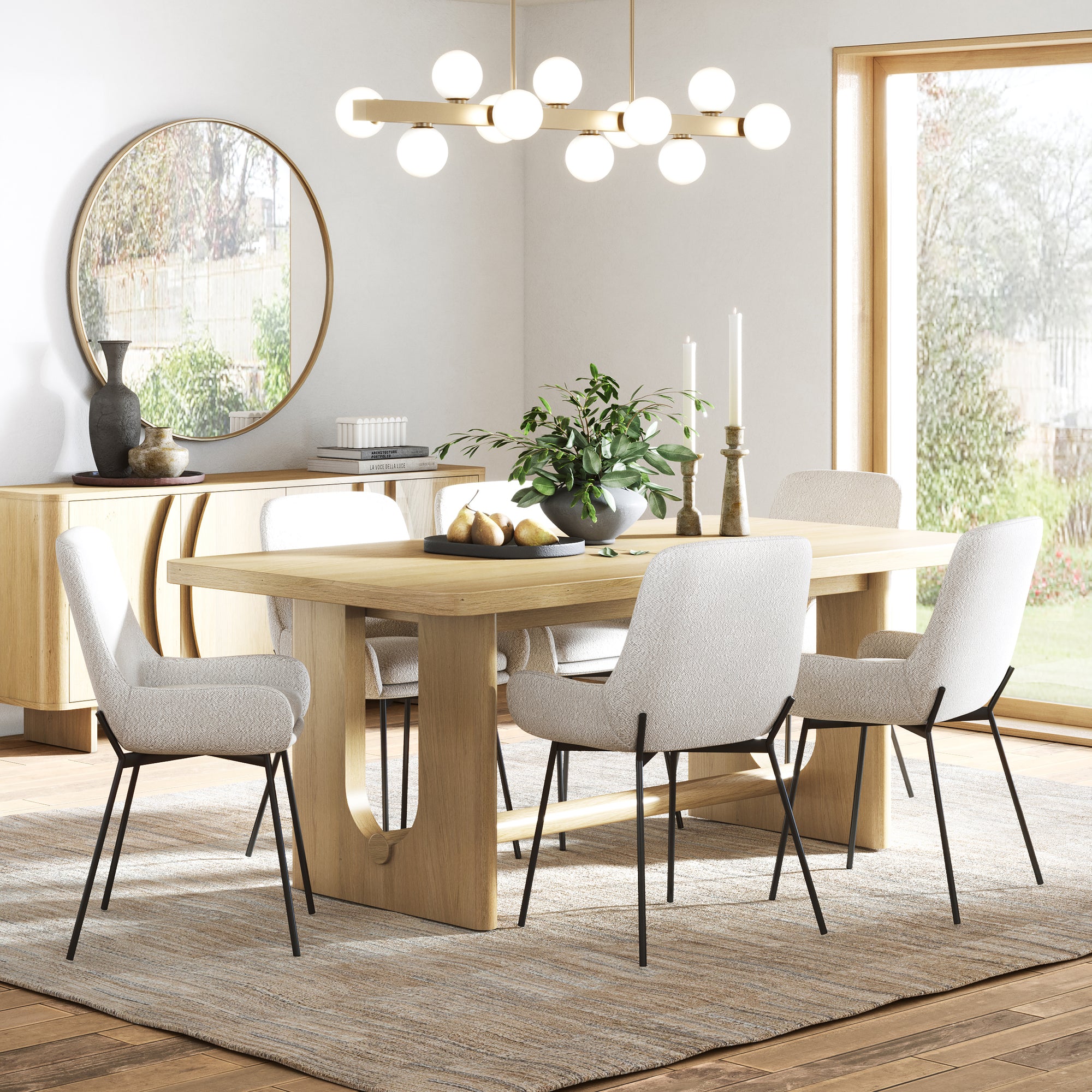 Ailbhe - Oak Extension Dining Table 190-236 Cm