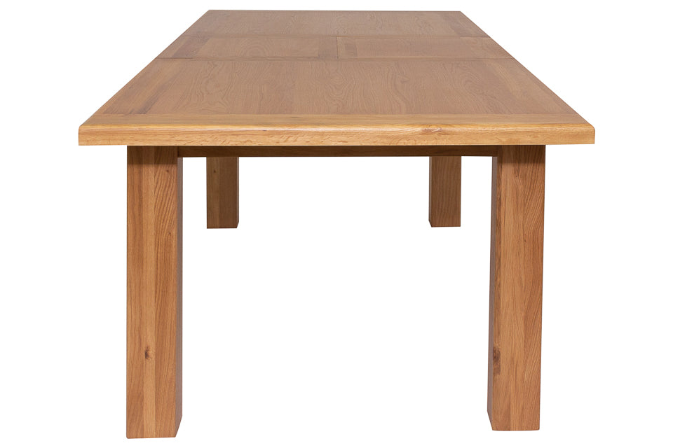 Habitat oak deals extending dining table