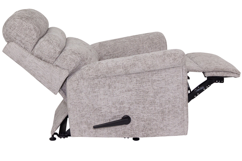 Comfi Sit - Grey Fabric Recliner Chairs