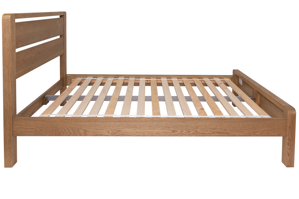 Jersey - Oak 5Ft King Bed Frame