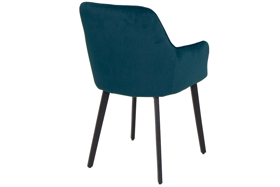 Neala - Teal Fabric Dining Chair