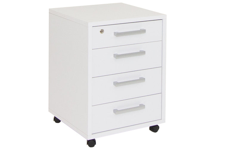 Nova - White 3 Drawer Storage – Craughwell Furniture & Carpets Ltd